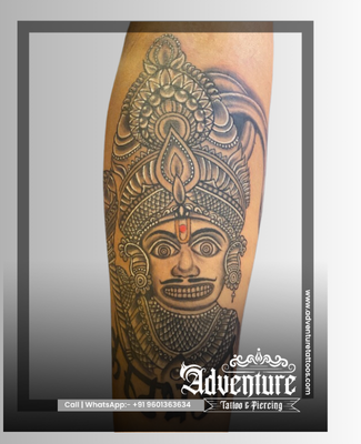 Portrait tattoo design Adventure Tattoo Ahmedabad